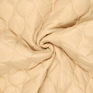 Gesteppter Snow Matelass&eacute; beige-gold