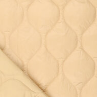 Gesteppter Snow Matelass&eacute; beige-gold