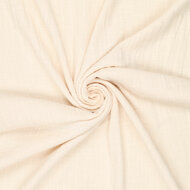 Slub Stone Washed Baumwolle beige