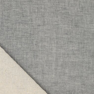 Katoenen Mousseline melange chambray jeans-metaalblauw