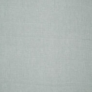 Katoenen Mousseline melange chambray donkermint