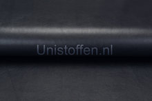 Imitatie Leer Stretch,donkerblauw