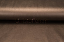 Imitatie Leer Stretch,donkerbruin metallic