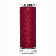 G&uuml;termann universeel naaigaren donker rood