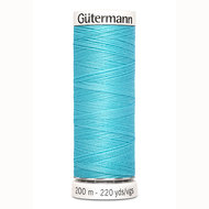 G&uuml;termann universeel naaigaren blauw turquoise