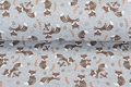 Alpenfleece bedrukt glitter AG65 Fam Fox