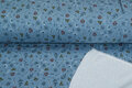 Alpenfleece bedrukt forest plants NA584