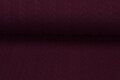 Gebreide kabel jacquard stof aubergine