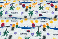 Katoen Poplin bedrukt JS123 hawai