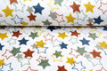 Wellness fleece bedrukt colorful stars
