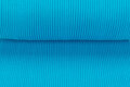 Grof geribd boordstof aqua