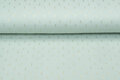 Baumwoll Musselin bedruckt bedrukt Foil Rectangle mint-gold
