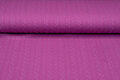 Gebreide kabel jacquard stof fuchsia