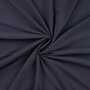 Katoenen tricot donkerblauw