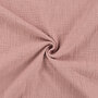 Katoenen Mousseline melange oud roze