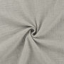 Katoenen Mousseline melange lichtgrijs