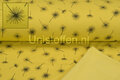Alpenfleece bedrukt Glitter AG21 Dandelion