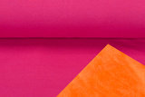 Alpenfleece 2-Tone roze-oranje_